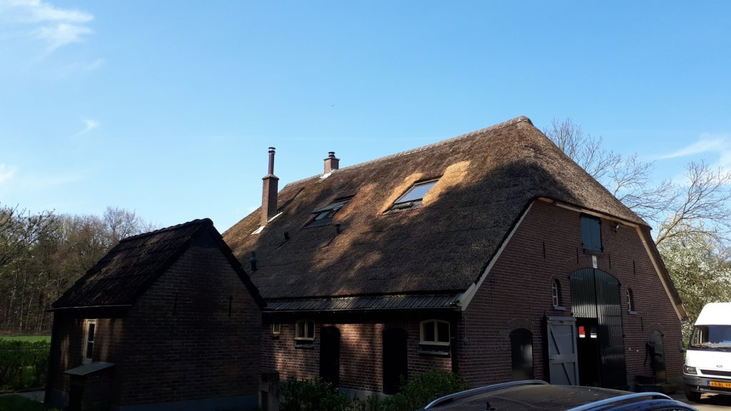 Dakrenovatie en herindeling boerderij, Lettele